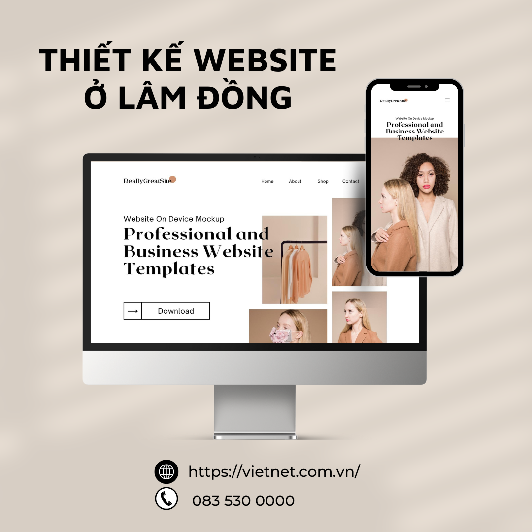 Thiết kế website ở Lâm Đồng