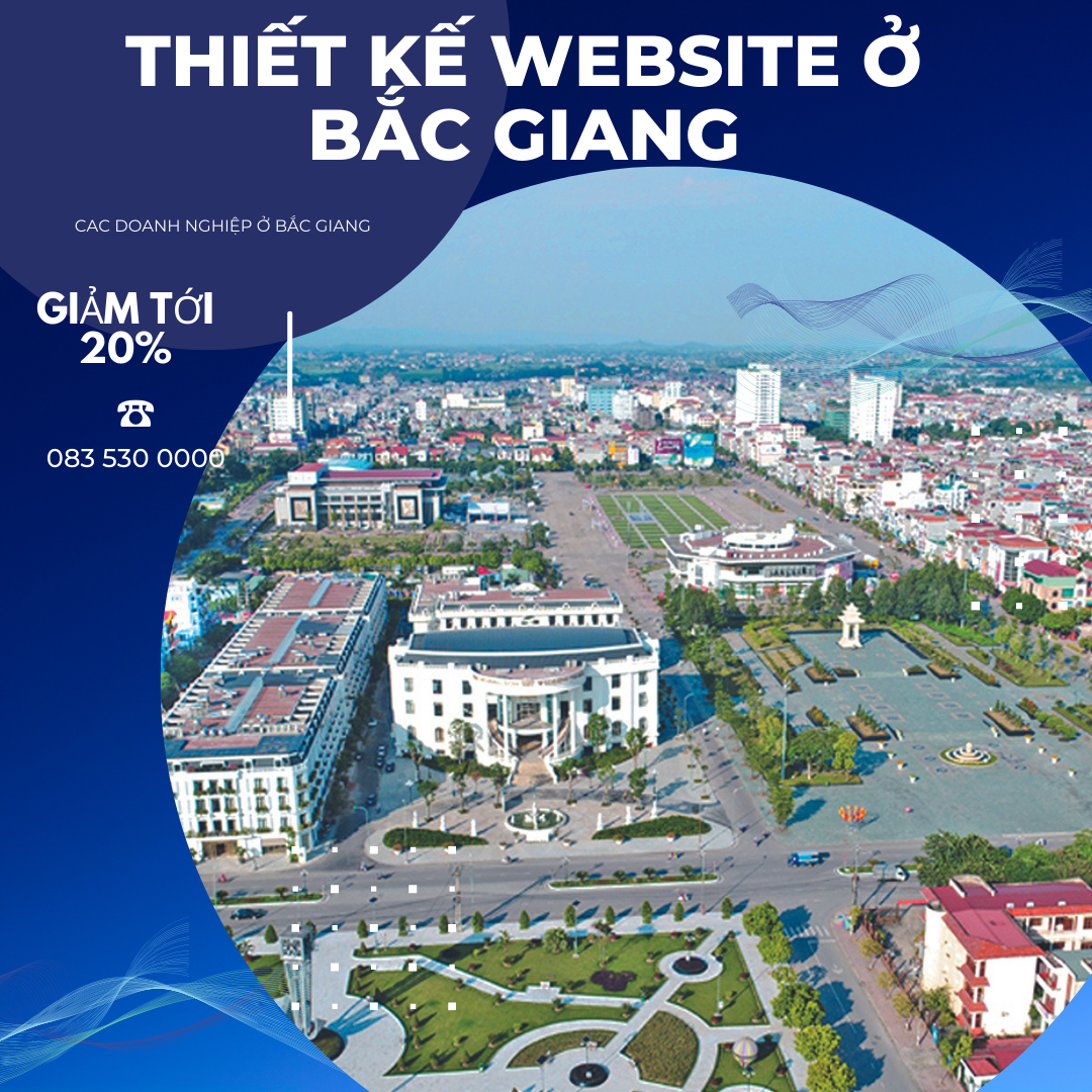 Thiết kế website ở Bắc Giang